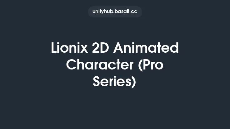 Lionix 2D Animated Character (Pro Series) Thumbnail