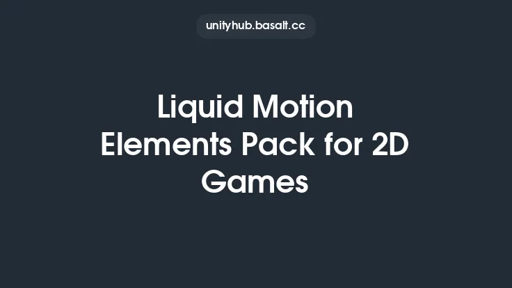 Liquid Motion Elements Pack for 2D Games Thumbnail