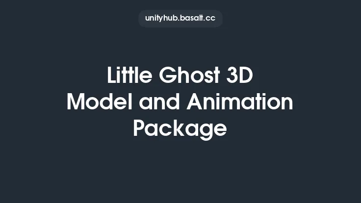 Little Ghost 3D Model and Animation Package Thumbnail
