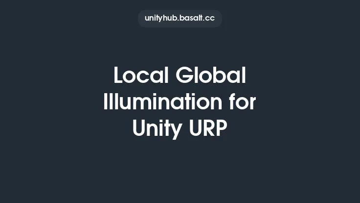 Local Global Illumination for Unity URP Thumbnail