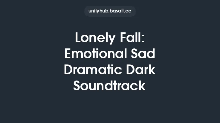 Lonely Fall: Emotional Sad Dramatic Dark Soundtrack Thumbnail
