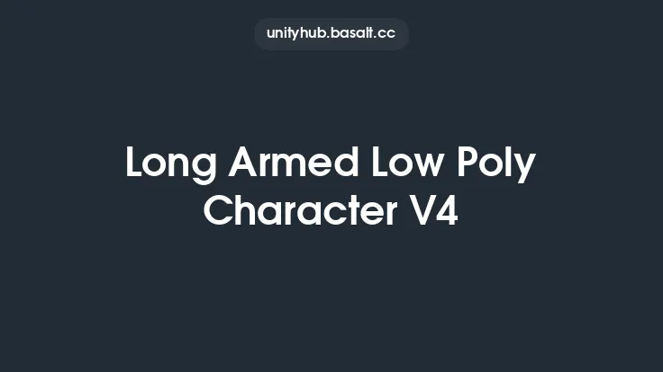 Long Armed Low Poly Character V4 Thumbnail