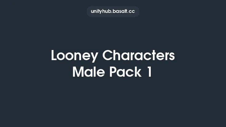 Looney Characters Male Pack 1 Thumbnail