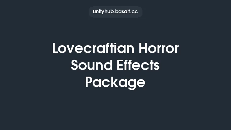 Lovecraftian Horror Sound Effects Package Thumbnail