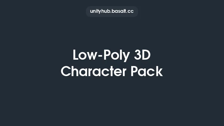 Low-Poly 3D Character Pack Thumbnail