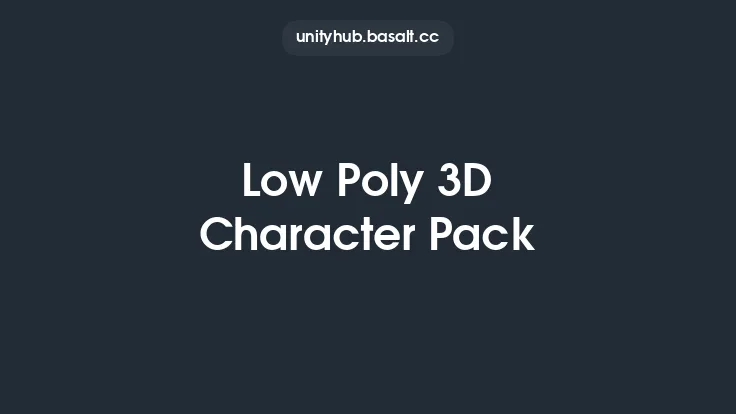 Low Poly 3D Character Pack Thumbnail
