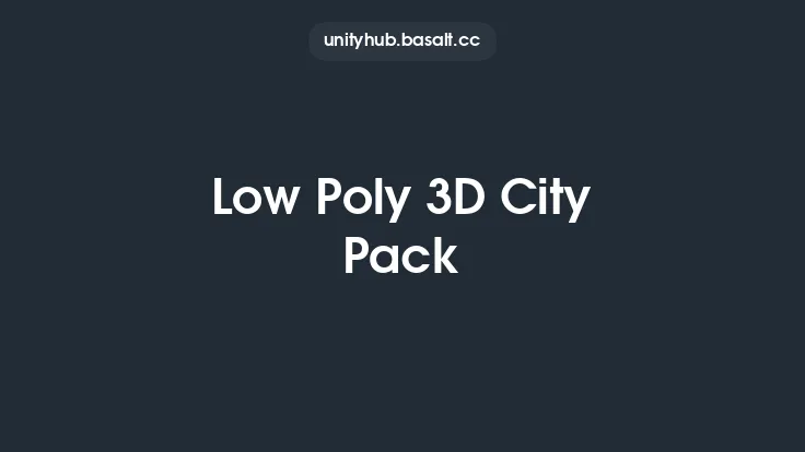 Low Poly 3D City Pack Thumbnail