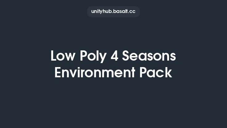 Low Poly 4 Seasons Environment Pack Thumbnail