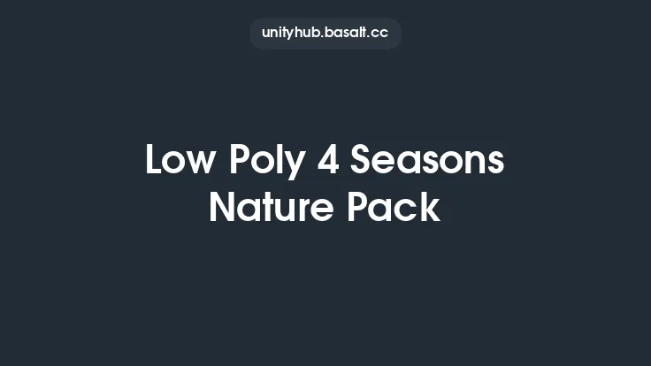 Low Poly 4 Seasons Nature Pack Thumbnail