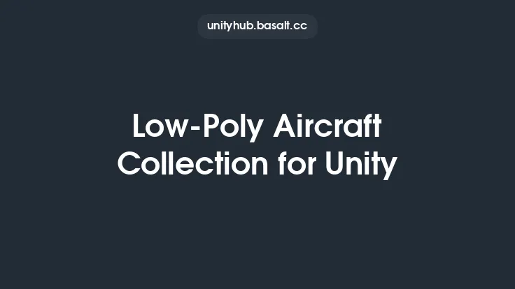 Low-Poly Aircraft Collection for Unity Thumbnail