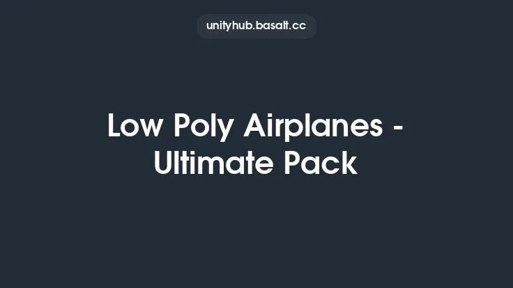 Low Poly Airplanes - Ultimate Pack Thumbnail