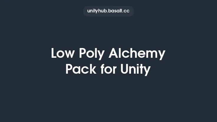Low Poly Alchemy Pack for Unity Thumbnail