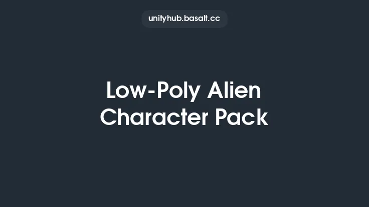 Low-Poly Alien Character Pack Thumbnail