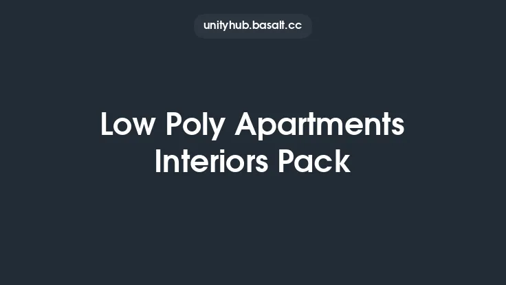 Low Poly Apartments Interiors Pack Thumbnail