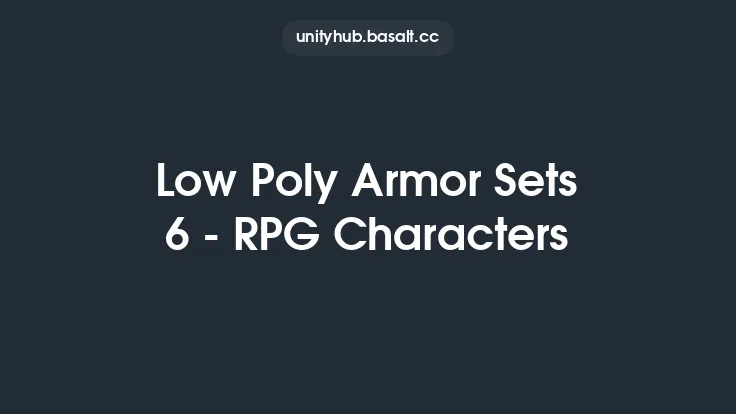 Low Poly Armor Sets 6 - RPG Characters Thumbnail