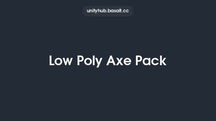 Low Poly Axe Pack Thumbnail