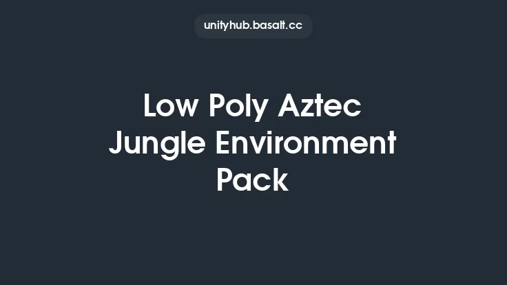Low Poly Aztec Jungle Environment Pack Thumbnail