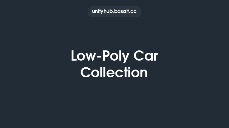 Low-Poly Car Collection Thumbnail