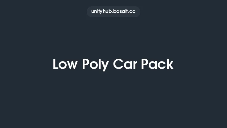 Low Poly Car Pack Thumbnail