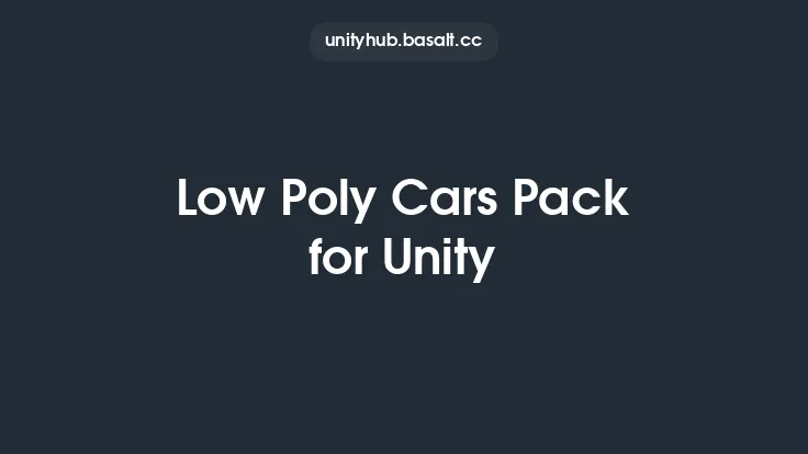 Low Poly Cars Pack for Unity Thumbnail