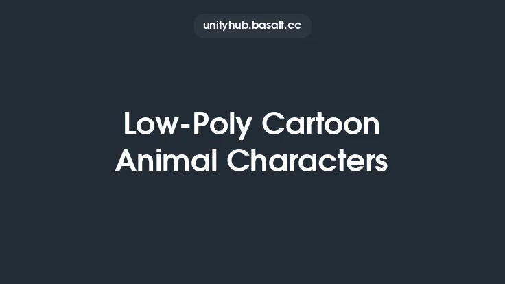 Low-Poly Cartoon Animal Characters Thumbnail