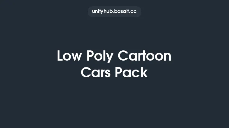Low Poly Cartoon Cars Pack Thumbnail