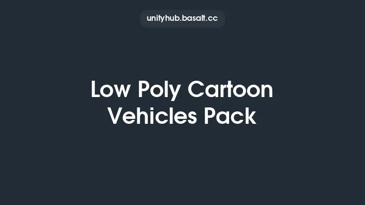 Low Poly Cartoon Vehicles Pack Thumbnail