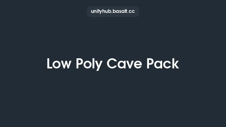 Low Poly Cave Pack Thumbnail