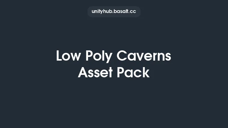 Low Poly Caverns Asset Pack Thumbnail