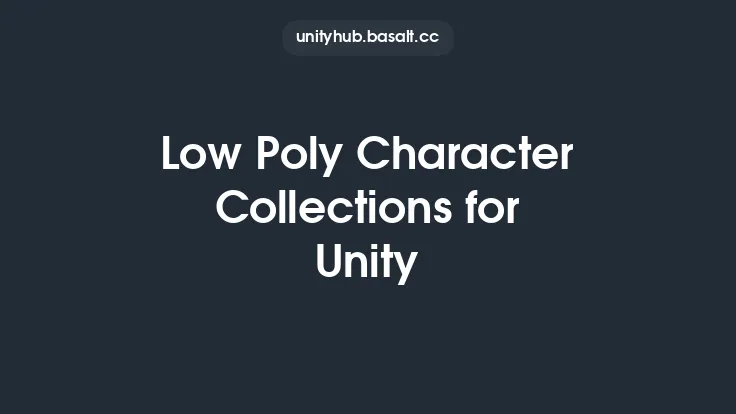 Low Poly Character Collections for Unity Thumbnail