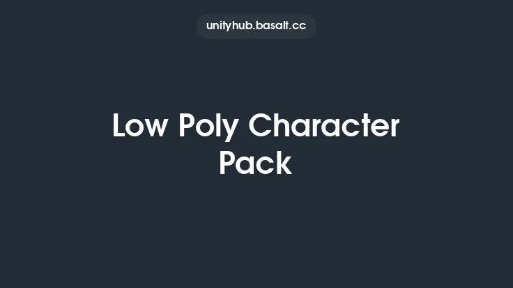 Low Poly Character Pack Thumbnail