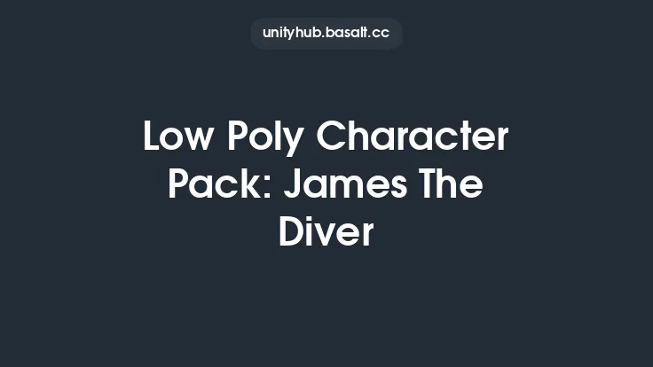 Low Poly Character Pack: James The Diver Thumbnail