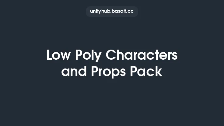 Low Poly Characters and Props Pack Thumbnail