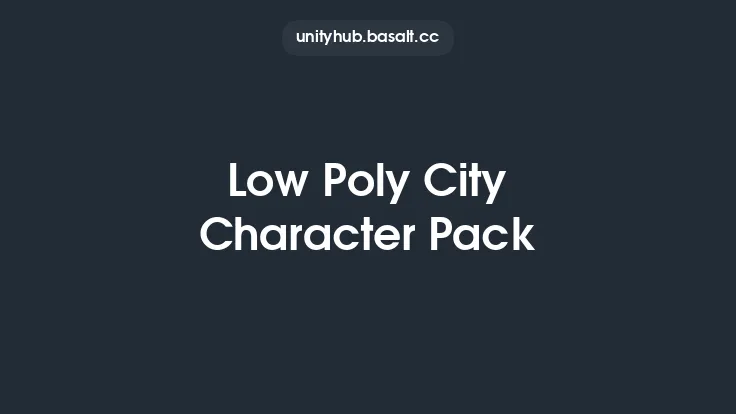 Low Poly City Character Pack Thumbnail