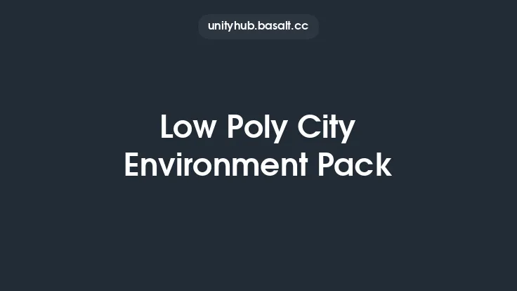 Low Poly City Environment Pack Thumbnail