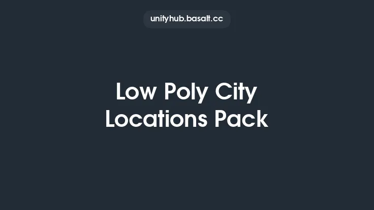 Low Poly City Locations Pack Thumbnail
