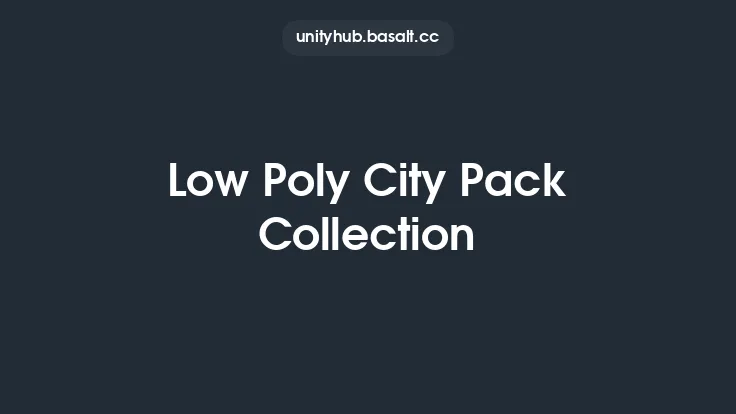 Low Poly City Pack Collection Thumbnail