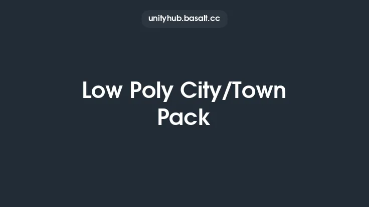 Low Poly City/Town Pack Thumbnail
