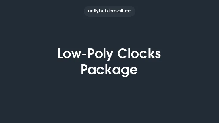 Low-Poly Clocks Package Thumbnail