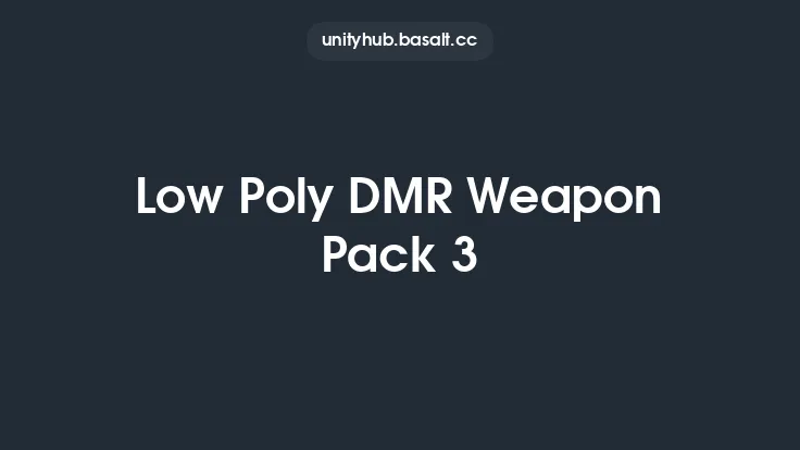 Low Poly DMR Weapon Pack 3 Thumbnail