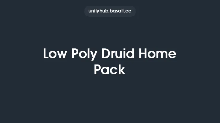 Low Poly Druid Home Pack Thumbnail
