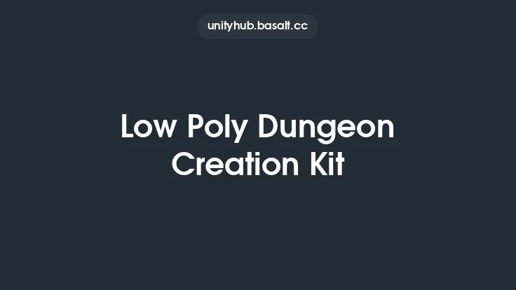 Low Poly Dungeon Creation Kit Thumbnail
