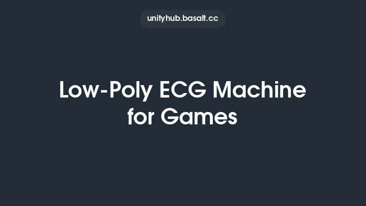 Low-Poly ECG Machine for Games Thumbnail