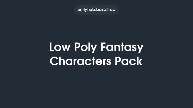 Low Poly Fantasy Characters Pack Thumbnail