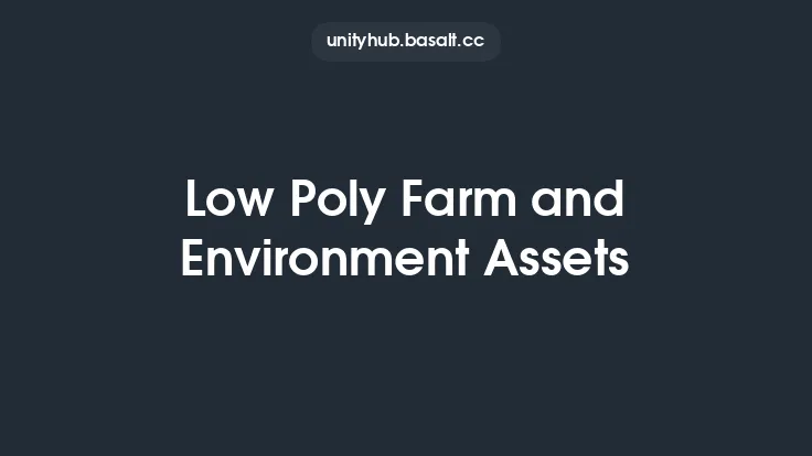 Low Poly Farm and Environment Assets Thumbnail