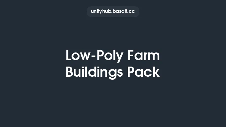 Low-Poly Farm Buildings Pack Thumbnail