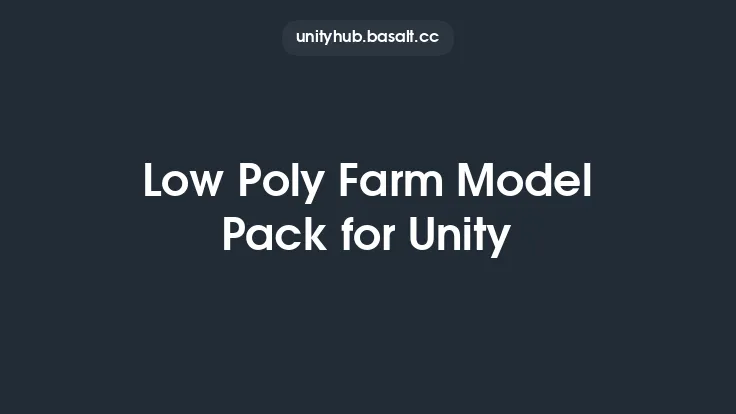 Low Poly Farm Model Pack for Unity Thumbnail