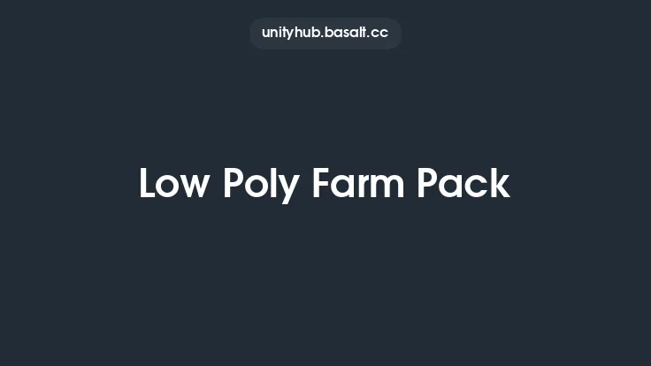 Low Poly Farm Pack Thumbnail