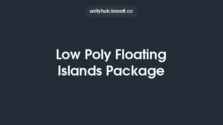 Low Poly Floating Islands Package Thumbnail