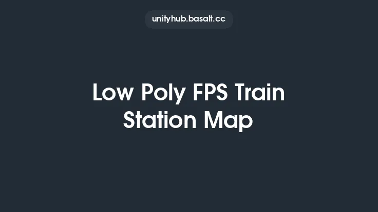 Low Poly FPS Train Station Map Thumbnail